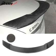 Load image into Gallery viewer, 2015-2021 Benz W205 C Class JC Style Rear Trunk Spoiler Carbon Fiber