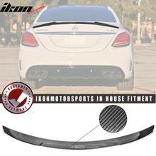 Load image into Gallery viewer, 2015-2021 Benz W205 C Class ML Style Rear Trunk Spoiler Carbon Fiber