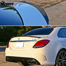 Load image into Gallery viewer, 2015-2021 Benz W205 C Class ML Style Rear Trunk Spoiler Carbon Fiber
