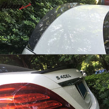 Load image into Gallery viewer, 2014-2020 Benz W222 S Class B Style Rear Trunk Spoiler Carbon Fiber