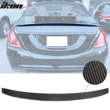 Load image into Gallery viewer, 2014-2020 Benz W222 S Class B Style Rear Trunk Spoiler Carbon Fiber