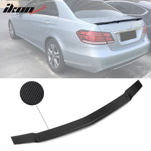 Load image into Gallery viewer, 2010-2016 Benz E Class W212 Sedan RT Style Trunk Spoiler Carbon Fiber