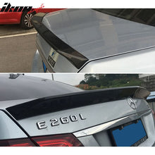 Load image into Gallery viewer, 2010-2016 Benz E Class W212 V Style Rear Trunk Spoiler Carbon Fiber