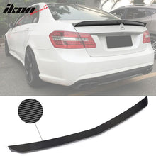 Load image into Gallery viewer, 2010-2016 Benz E Class W212 V Style Rear Trunk Spoiler Carbon Fiber