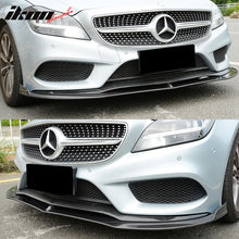 Load image into Gallery viewer, 2015-2018 Benz CLS Class W218 JC Style Front Bumper Lip Carbon Fiber