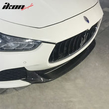 Load image into Gallery viewer, 2014-2017 Maserati Ghibli M156 JC Style Front Bumper Lip Carbon Fiber