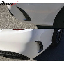 Load image into Gallery viewer, 2015-2018 Benz C Class W205 JC Rear Bumper Vents Spoiler Carbon Fiber
