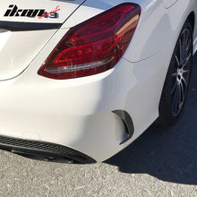 Load image into Gallery viewer, 2015-2018 Benz C Class W205 JC Rear Bumper Vents Spoiler Carbon Fiber