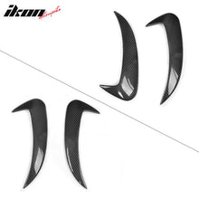 Load image into Gallery viewer, 2015-2018 Benz C Class W205 JC Rear Bumper Vents Spoiler Carbon Fiber