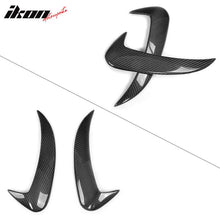 Load image into Gallery viewer, 2015-2018 Benz C Class W205 JC Rear Bumper Vents Spoiler Carbon Fiber