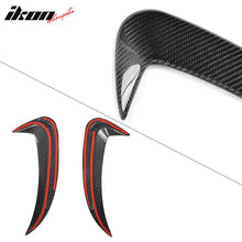 Load image into Gallery viewer, 2015-2018 Benz C Class W205 JC Rear Bumper Vents Spoiler Carbon Fiber