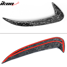 Load image into Gallery viewer, 2015-2018 Bnez C-Class W205 Front + Rear Side Vents Spoiler Forged CF