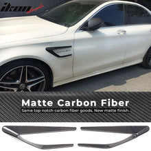 Load image into Gallery viewer, 2015-2018 Benz C Class W205 JC Style Front Fender Scoops Carbon Fiber
