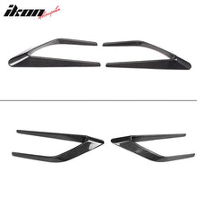 Load image into Gallery viewer, 2015-2018 Benz C Class W205 JC Style Front Fender Scoops Carbon Fiber