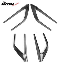 Load image into Gallery viewer, 2015-2018 Benz C Class W205 JC Style Front Fender Scoops Carbon Fiber