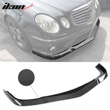Load image into Gallery viewer, 2006-2009 Benz W211 E63 AMG XY Style Front Bumper Lip Kit Carbon Fiber