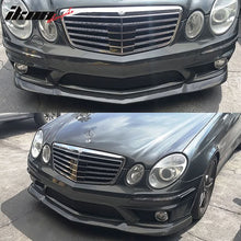 Load image into Gallery viewer, 2006-2009 Benz W211 E63 AMG XY Style Front Bumper Lip Kit Carbon Fiber