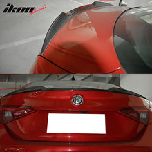Load image into Gallery viewer, 2015-2018 Alfa Romeo Giulia OE Style Rear Trunk Spoiler Carbon Fiber