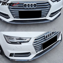 Load image into Gallery viewer, 2017-2019 Audi A4 B9 Sedan JC Style Front Bumper Lip Kit Carbon Fiber