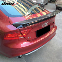 Load image into Gallery viewer, 2016-2018 Audi A7 4G8 TTS Style Rear Trunk Spoiler Wing Carbon Fiber