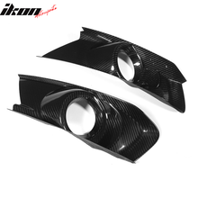 Load image into Gallery viewer, 2015-2017 Ford Mustang JC Style 2PC Fog Lights Lamp Cover Carbon Fiber
