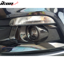Load image into Gallery viewer, 2015-2017 Ford Mustang JC Style 2PC Fog Lights Lamp Cover Carbon Fiber