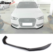 Load image into Gallery viewer, 2013-2016 Audi A4 B8.5 Sedan STK Style Front Bumper Lip Carbon Fiber