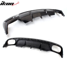 Load image into Gallery viewer, 2013-2016 Audi A4 B9 Sedan R Style Rear Bumper Diffuser Carbon Fiber