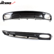 Load image into Gallery viewer, 2013-2016 Audi A4 B9 Sedan R Style Rear Bumper Diffuser Carbon Fiber