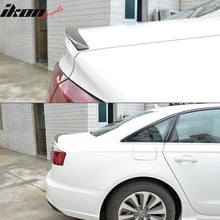 Load image into Gallery viewer, 2012-2017 Audi A6 C7 Sedan S6 Style Trunk Spoiler Lip Carbon Fiber FRP