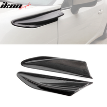 Load image into Gallery viewer, 2013-2020 Scion FR-S Subaru BRZ Toyota 86 Side Fender Fin Carbon Fiber