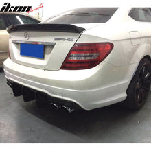 Load image into Gallery viewer, 2012-2015 Benz W204 C63 AMG Style Rear Bumper Diffuser Carbon Fiber