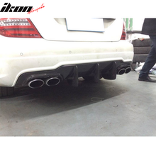 Load image into Gallery viewer, 2012-2015 Benz W204 C63 AMG Style Rear Bumper Diffuser Carbon Fiber