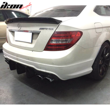 Load image into Gallery viewer, 2012-2015 Benz W204 C63 AMG Style Rear Bumper Diffuser Carbon Fiber