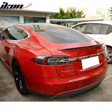 Load image into Gallery viewer, 2012-2025 Tesla Model S OE Style Rear Trunk Spoiler Carbon Fiber FRP