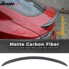 Load image into Gallery viewer, 2012-2025 Tesla Model S OE Style Rear Trunk Spoiler Wing Carbon Fiber