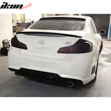 Load image into Gallery viewer, 2007-2015 Infiniti G35 G25 G37 Q40 VIP Rear Trunk Spoiler Carbon Fiber