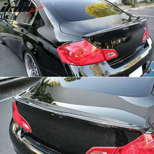 Load image into Gallery viewer, 2007-2015 Infiniti G35 G25 G37 Q40 JDM Rear Trunk Spoiler Carbon Fiber