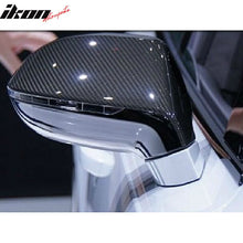 Load image into Gallery viewer, 2012-2018 Audi A7 4G8 JC Style Side Mirror Cover Caps Carbon Fiber FRP