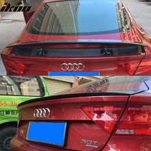 Load image into Gallery viewer, 2012-2018 Audi A7 S7 RS7 Sedan OE Style Trunk Spoiler Lip Carbon Fiber