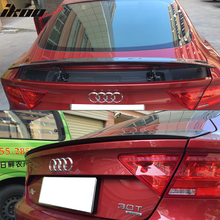 Load image into Gallery viewer, 2012-2018 Audi A7 S7 RS7 Sedan OE Style Trunk Spoiler Lip Carbon Fiber