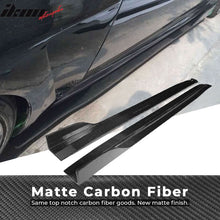 Load image into Gallery viewer, 2008-2013 Infiniti G37 V36 Coupe JC Style 2PC Side Skirts Carbon Fiber
