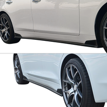 Load image into Gallery viewer, 2014-2018 Infiniti Q50 V37 ST Style 2PCS Side Skirts Carbon Fiber FRP