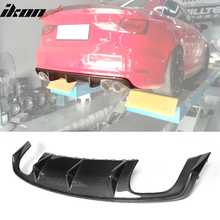 Load image into Gallery viewer, 2013-2016 Audi S3 8V Sedan OE Style Rear Bumper Diffuser Carbon Fiber