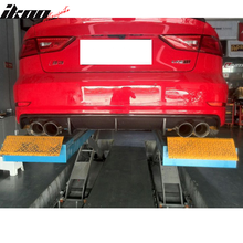 Load image into Gallery viewer, 2013-2016 Audi S3 8V Sedan OE Style Rear Bumper Diffuser Carbon Fiber