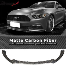 Load image into Gallery viewer, 2015-2017 Ford Mustang Coupe OE Front Bumper Lip Forged Carbon Fiber