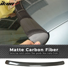 Load image into Gallery viewer, 2009-2016 Audi A4 B8 A Style Rear Roof Spoiler Wing Carbon Fiber