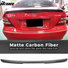 Load image into Gallery viewer, 2001-2007 Benz C-Class W203 AMG Style Trunk Spoiler Carbon Fiber