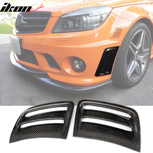 Load image into Gallery viewer, 2008-2011 Benz C Class W204 C63 OE Style Side Vent Grille Carbon Fiber