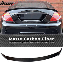 Load image into Gallery viewer, 2009-2012 Mercedes CL Class W216 B Style Trunk Spoiler Carbon Fiber